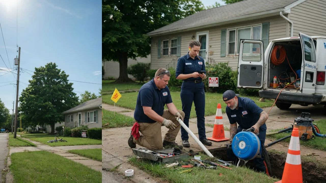 Sewer Line Repair in Rock Springs, WI near me